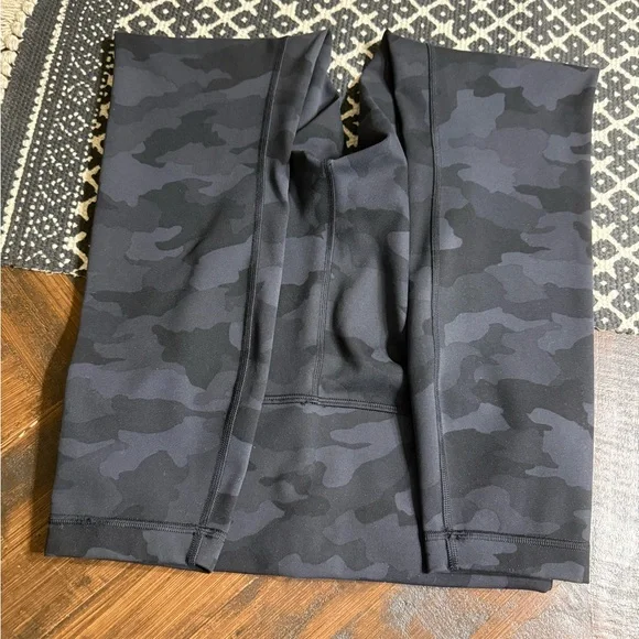 Lululemon Wunder Train High-Rise Tight 25. Color Heritage Camo Deep Coal Multi - Picture 8 of 8